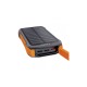 Батарея універсальна Choetech Wireless 20000mAh 20W, PD, QC/3.0, solar panel, Qi-5W, Black-Orange (B657-OR)