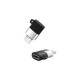 Перехідник Lightning M to Micro 5P F black XO (XO-NB149B-BK)