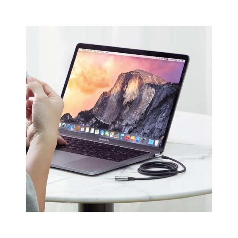 Кабель мультимедійний 3.5mm M to 3.5mm F 1.0m UPA20 3.5 audio Gray HOCO (6931474762153)