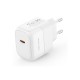 Зарядний пристрій XO L136 20W USB-C PD White (L136_White)
