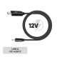 Кабель живлення USB to DC 4.0x1.7 12V 0.8m Armorstandart (ARM79301)