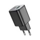 Зарядний пристрій HOCO N41 Almighty 1xUSB-C PD20W + 1xUSB QC3.0 Black (6942007617024)