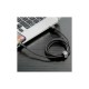 Дата кабель USB 2.0 AM to Lightning 2.0m Cafule grey+black Baseus (CALKLF-HG1)