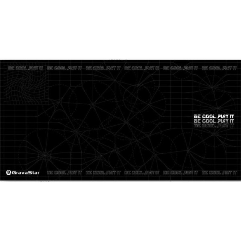 Килимок для мишки GravaStar Gaming Pad XL Black (GSA8_MPD_R_BLK)