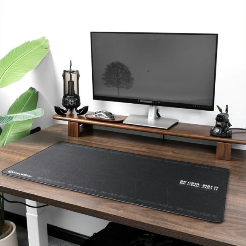 Килимок для мишки GravaStar Gaming Pad XL Black (GSA8_MPD_R_BLK)