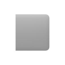 Накладна панель Ajax SideButton б/2-way димний