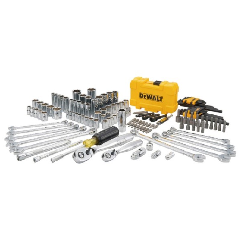 Набір інструментів DeWALT 1/4", 3/8", 142 шт. (DWMT73802-1)