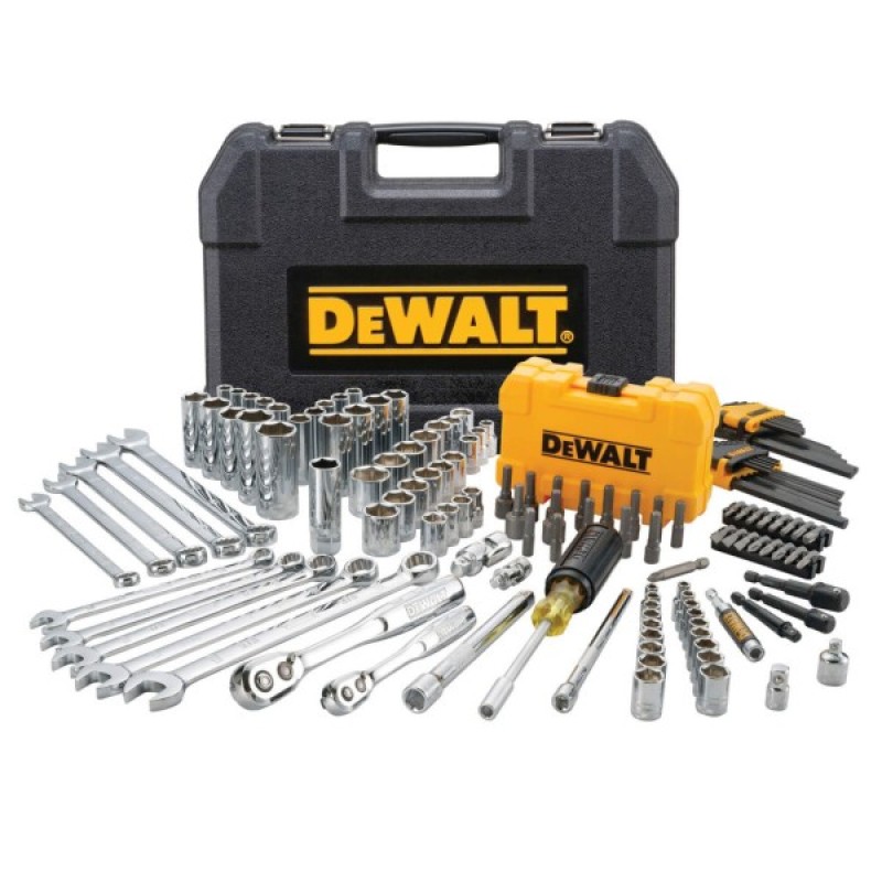 Набір інструментів DeWALT 1/4", 3/8", 142 шт. (DWMT73802-1)