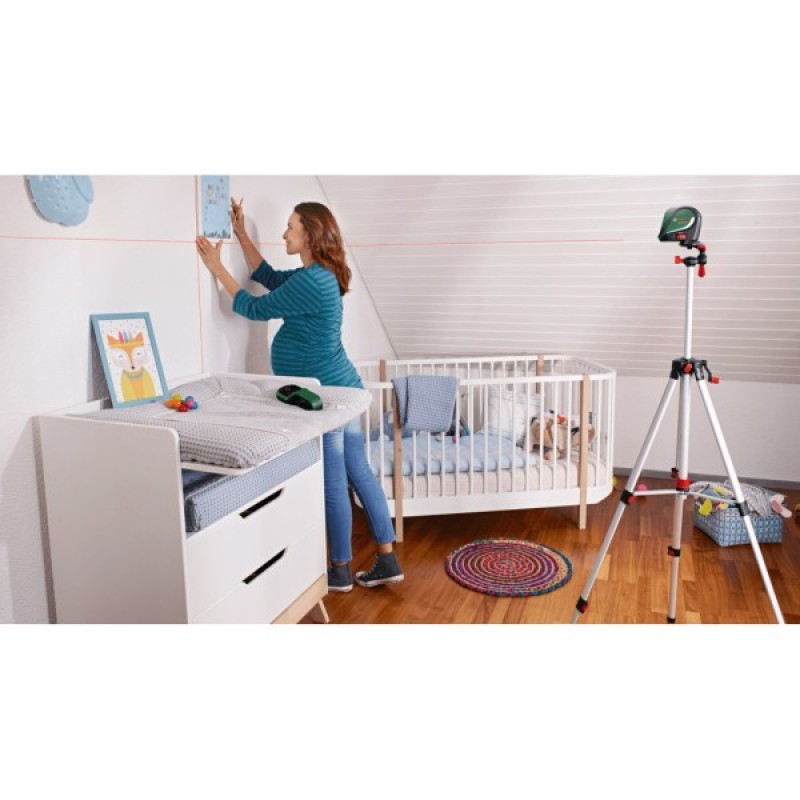 Лазерний нівелір Bosch UniversalLevel2 (Set), до 10м, 0.5мм/м, 0.45кг (0.603.663.803)