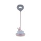 Настільна лампа Kite Cloudy Bunny LED з акумулятором , рожева (K24-493-1-2)