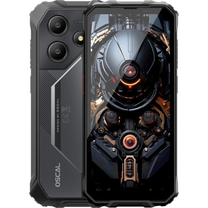 Мобільний телефон Oscal Marine 2 8/256GB Black