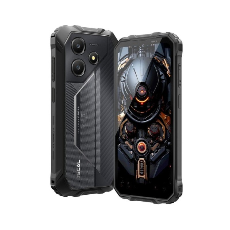 Мобільний телефон Oscal Marine 2 8/256GB Black