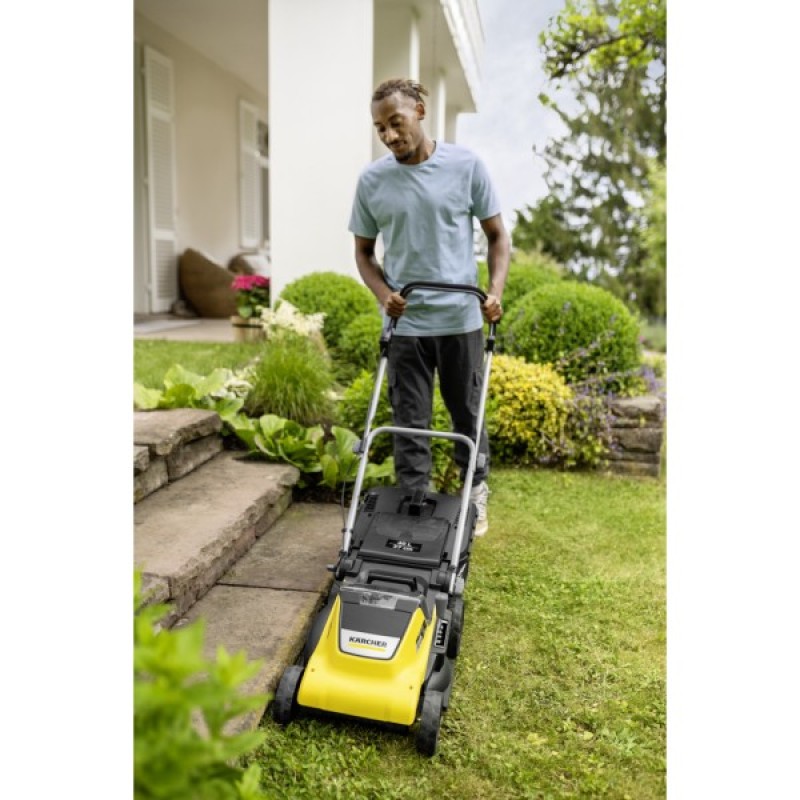 Газонокосарка Karcher LMO 4-18 Dual 18V, акб 1х5А·год 37см, 25-65мм (1.445-421.0)
