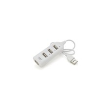 Концентратор Voltronic USB 2.0 to 4xUSB white (DNS-HUB4-OW)
