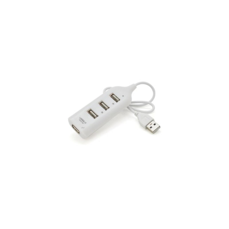 Концентратор Voltronic USB 2.0 to 4xUSB white (DNS-HUB4-OW)