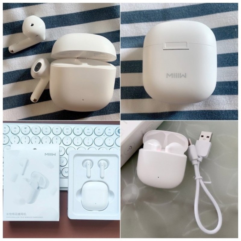 Навушники Xiaomi TWS MiiiW TWS Wireless Earbuds Marshmallow White (MWTW03)