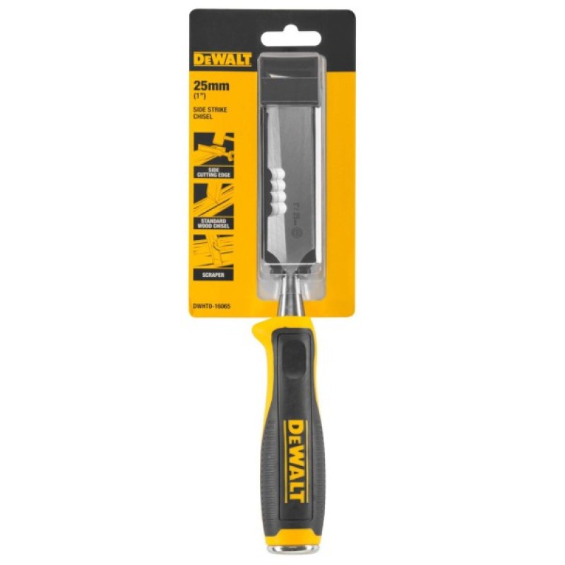 Стамеска DeWALT 150 мм з бічною ріжучою кромкою, 25 х 300 мм. (DWHT0-16065)