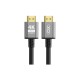 Кабель мультимедійний HDMI to HDMI 3.0m v2.0 black XO (GB017A-HDMI.tranish)