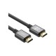 Кабель мультимедійний HDMI to HDMI 3.0m v2.0 black XO (GB017A-HDMI.tranish)