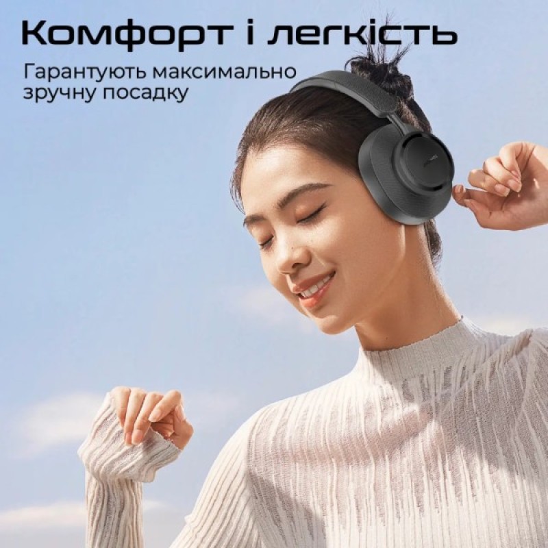 Навушники Promate Takt Black (takt.black)