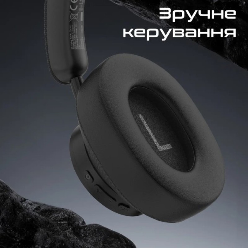 Навушники Promate Takt Black (takt.black)