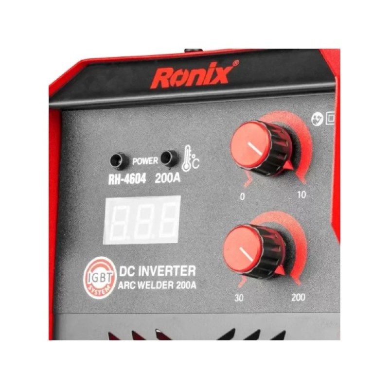 Зварювальний апарат Ronix 200А (RH-4604)