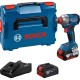 Гайковерт Bosch GDX 18V-285 18V, 2x4Ah, до 3600об/хв, 285Нм, квадрат 1/2", ЗП кейс 1.1кг (0.601.9N2.102)