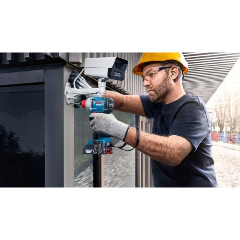Гайковерт Bosch GDX 18V-285 18V, 2x4Ah, до 3600об/хв, 285Нм, квадрат 1/2", ЗП кейс 1.1кг (0.601.9N2.102)