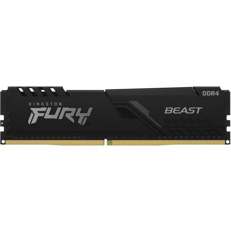 Модуль пам'яті для комп'ютера DDR4 32GB (4x8GB) 3200 MHz Beast Kingston Fury (ex.HyperX) (KF432C16BBK4/32)