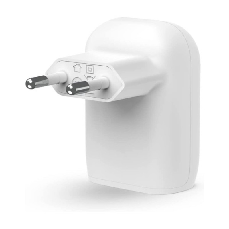 Зарядний пристрій Belkin Home Charger 30W PD PPS USB-С - USB-С 1m (WCA005VF1MWH-B6)
