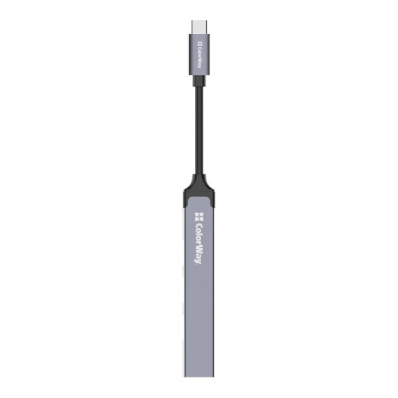 Концентратор ColorWay USB-C 4-в-1 USB2.0х3/USB3.0 (CW-HUB04)
