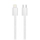 Дата кабель USB-C to Lightning 2.0m PD 27W braided gray ColorWay (CW-CBPDCL068-GR)