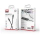 Дата кабель USB-C to USB-C 1.0m 100W braided black XO (NBQ199_С_Black)