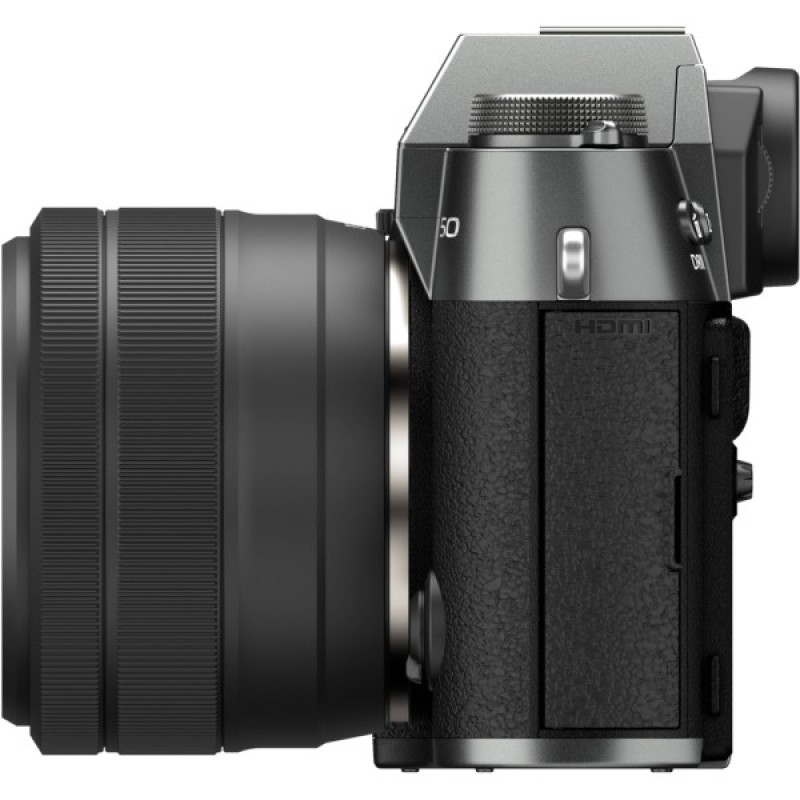Цифровий фотоапарат Fujifilm X-T50 + XC 15-45mm F3.5-5.6 Kit Charcoal silver (16828923)