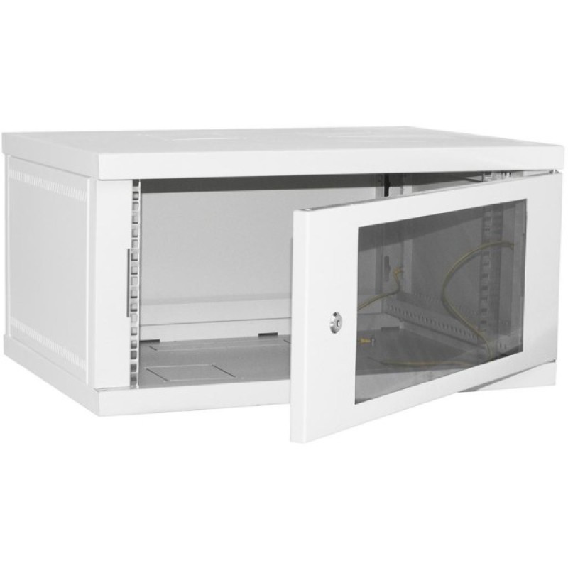 Шафа настінна Ipcom 6U, 600*600, RAL7035 (СН-6U-060х060-ДС-7035)