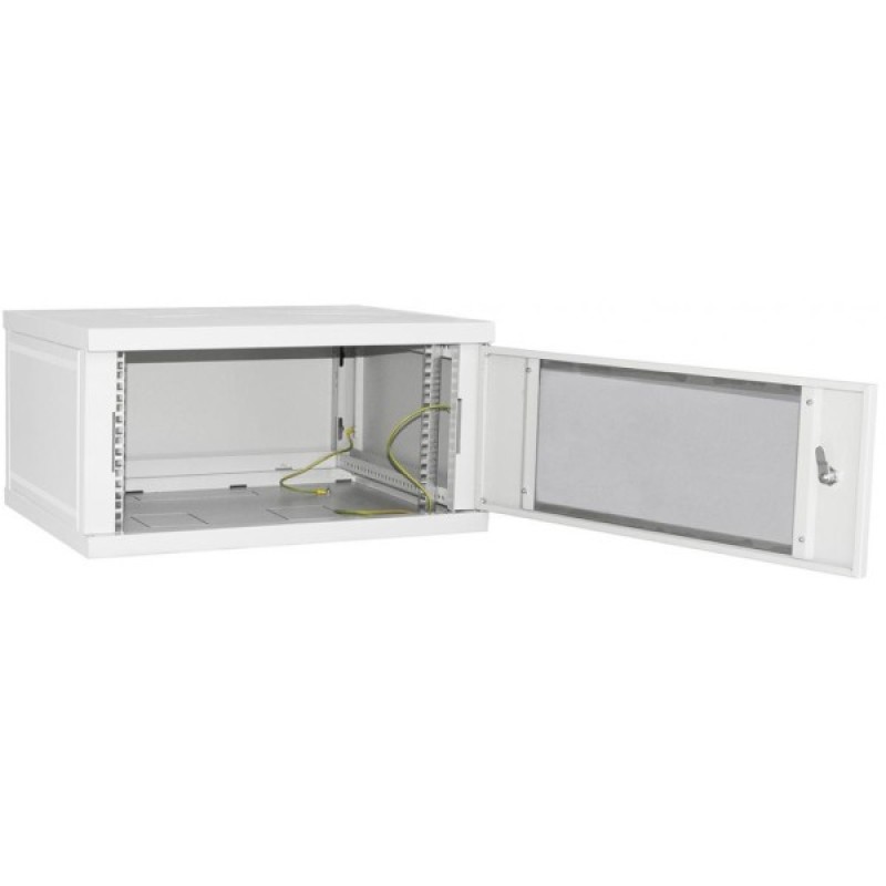 Шафа настінна Ipcom 6U, 600*600, RAL7035 (СН-6U-060х060-ДС-7035)