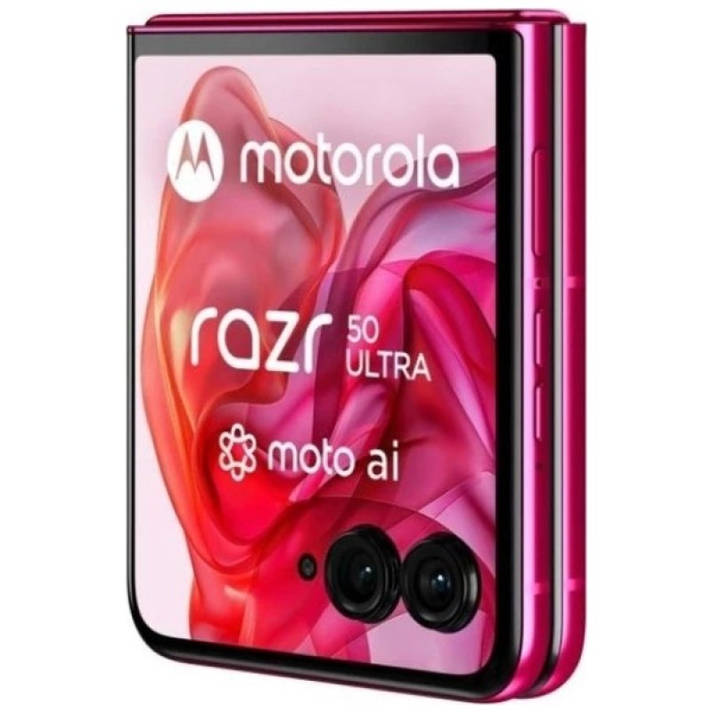 Мобільний телефон Motorola Razr 50 Ultra 12/512GB Hot Pink (PB1T0103RS)