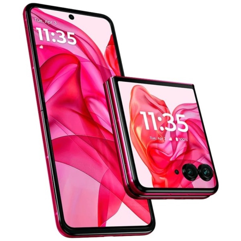 Мобільний телефон Motorola Razr 50 Ultra 12/512GB Hot Pink (PB1T0103RS)