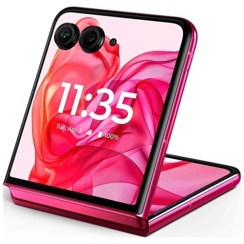 Мобільний телефон Motorola Razr 50 Ultra 12/512GB Hot Pink (PB1T0103RS)