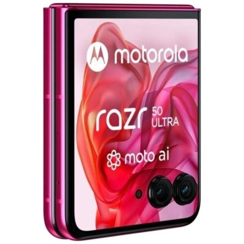 Мобільний телефон Motorola Razr 50 Ultra 12/512GB Hot Pink (PB1T0103RS)