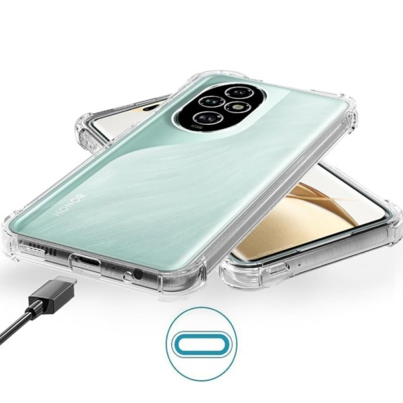 Чохол до мобільного телефона BeCover Anti-Shock Honor 200 Pro Clear (713148)