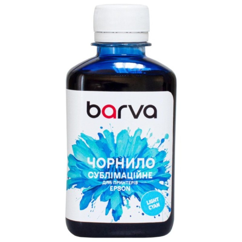 Чорнило Barva Epson sublimation 180 мл, Light Cyan (SUB-922)