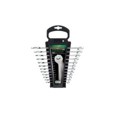 Ключ Toptul дюймовий комбінований 12 шт. 1/4"-7/8" на холдері (GBAC1201)
