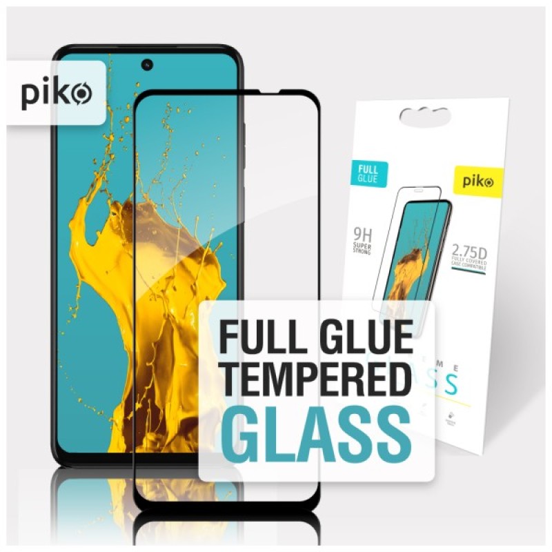 Скло захисне Piko Full Glue MOTO G32 Black (1283126544347)