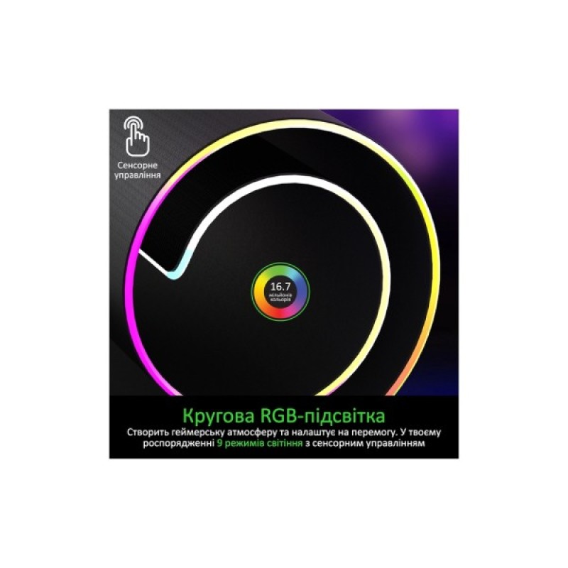 Килимок для мишки Vertux RaftPad-Qi з бездротовою зарядкою 15 Вт Black (raftpad-qi.black)