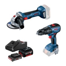 Набір електроіструментів Bosch 18V GWS180-LI, GSB 18V-50, 2х4А (0.615.990.M8S)