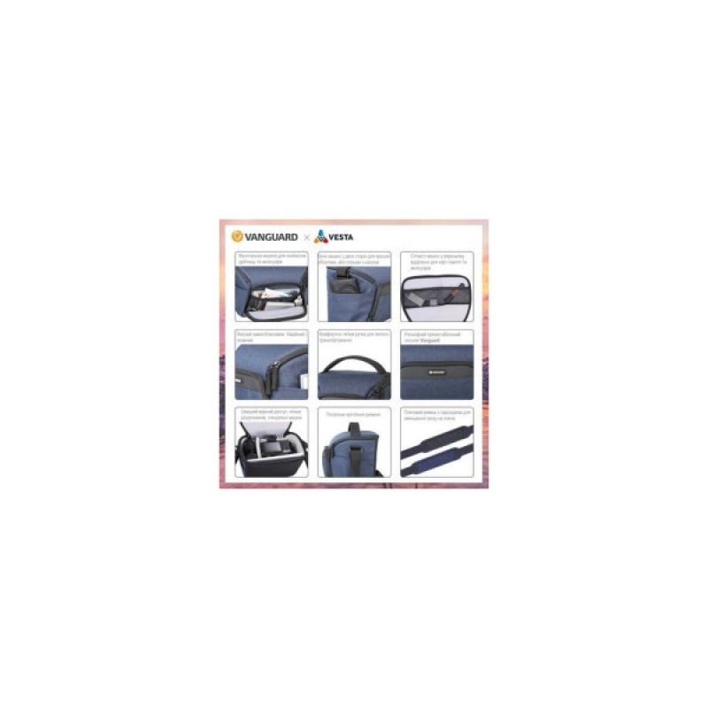 Фото-сумка Vanguard bag Vesta Aspire 21 Navy (DAS301104)