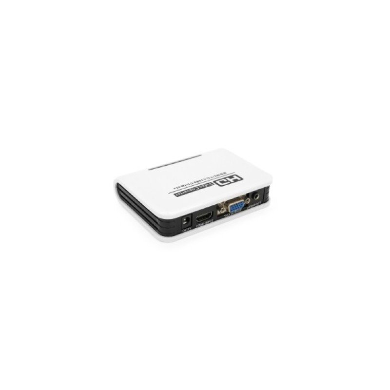 Конвертор VGA to HDMI+ Audio active white Voltronic (YT-AC-HDMI(in)/VGA(out)-W/39369)