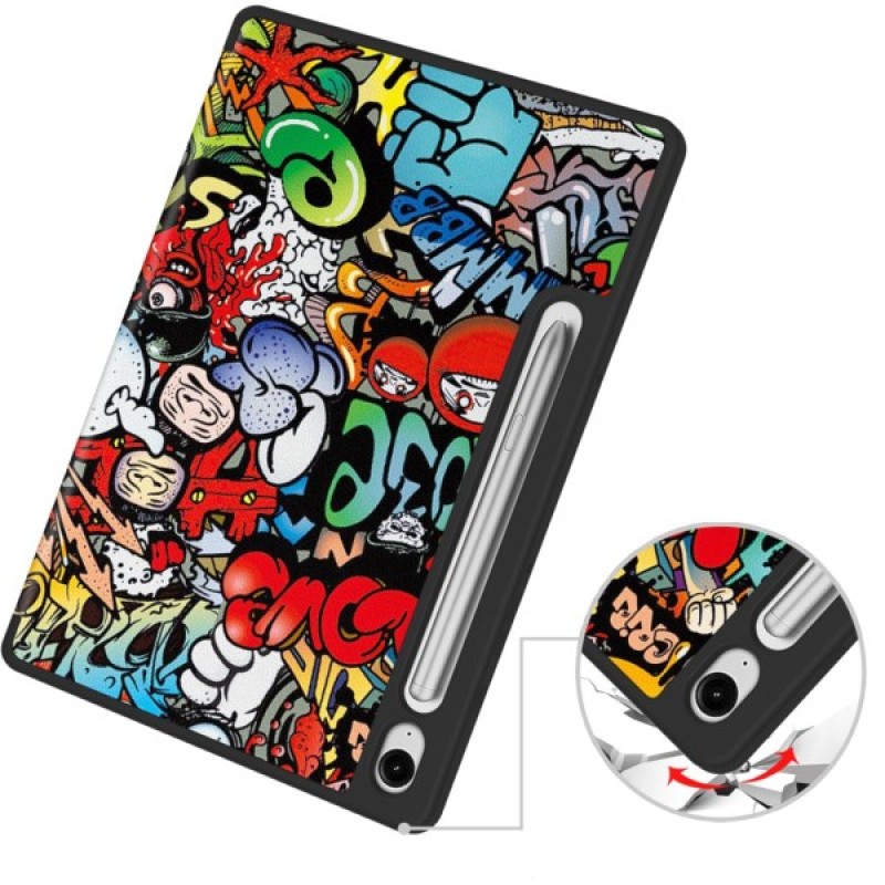 Чохол до планшета BeCover Flexible TPU Mate Samsung Galaxy Tab S10 FE (SM-X520/SM-X526) 10.9" Graffiti (713270)