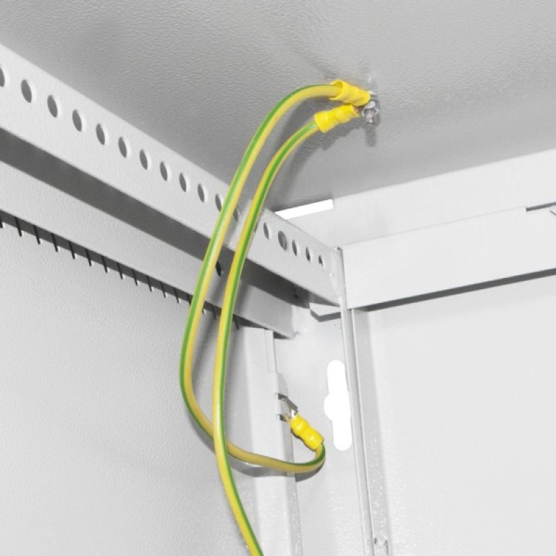 Шафа настінна Ipcom 6U, 600*450, СН-6U-06-04-ДС-1-7035 (Тцб-0008769)